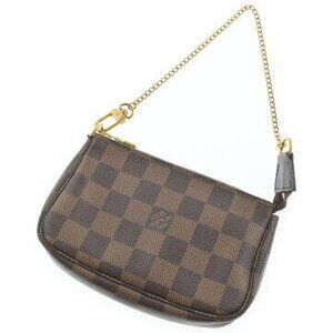Louis Vuitton Pouch Brown Check